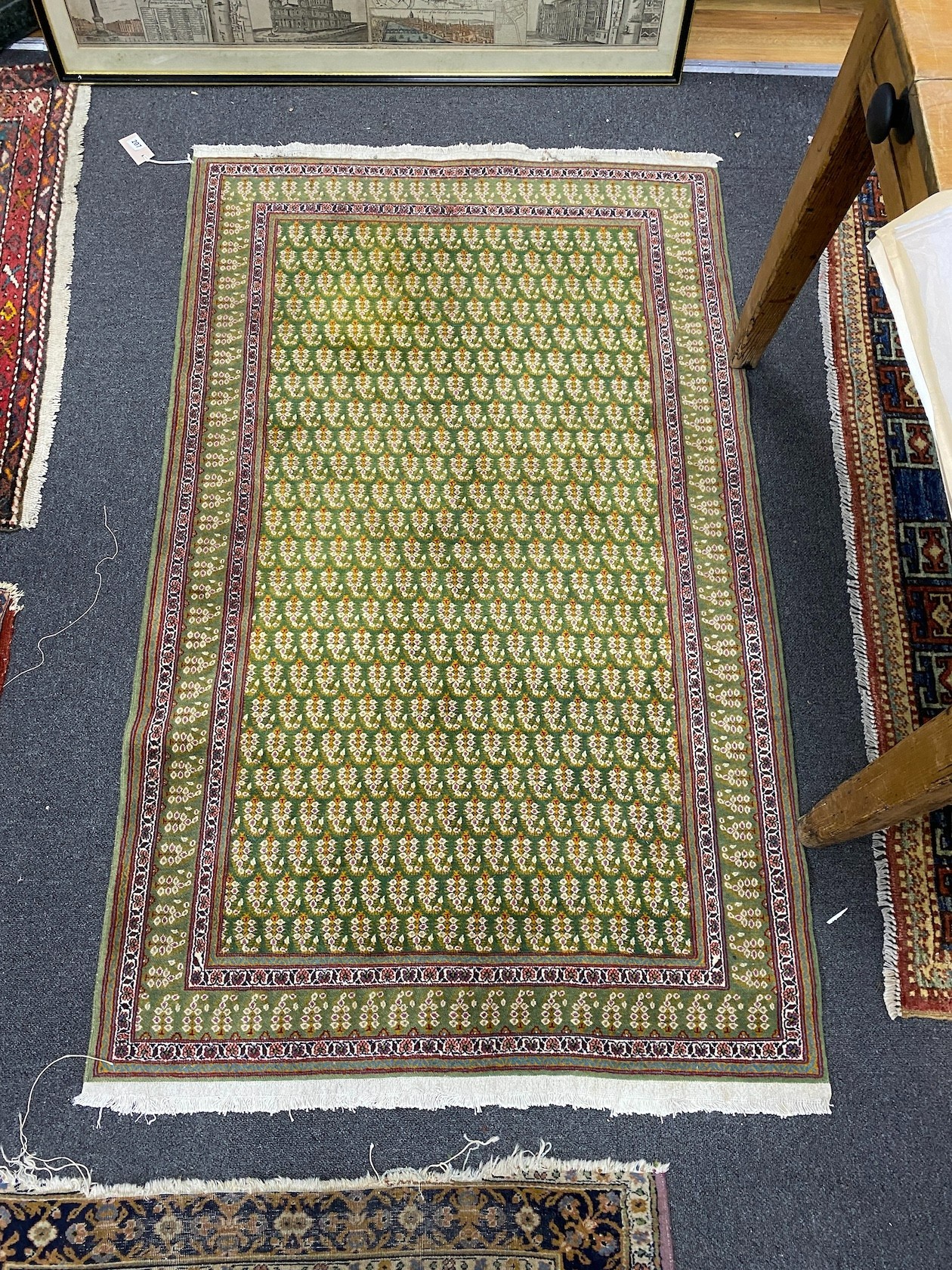 An Indian Agra rug, 150 x 94cm